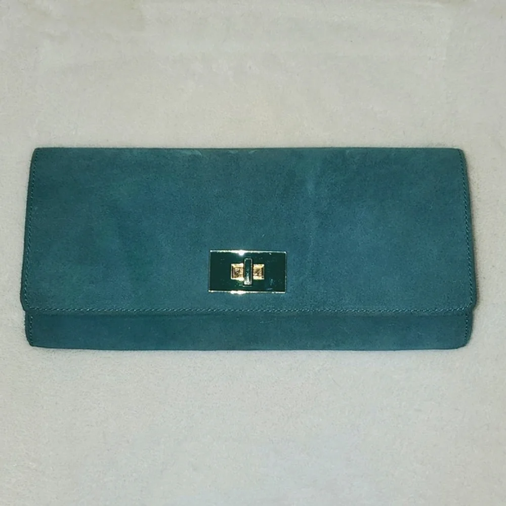 Banana Republic Factory Suede Clutch